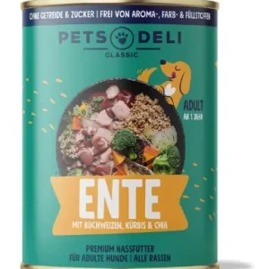 Solange Der Vorrat Reicht Pets Deli Ente 400 Gramm Hundenassfutter